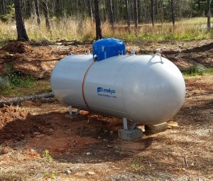 Enough propane to last a while!